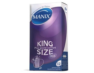 Manix King Size - 12 Kondome
