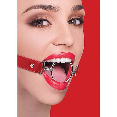 Mundknebel - Ring Gag XL - red
