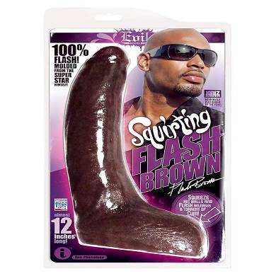 Squirting Flash Brown Signature Cock