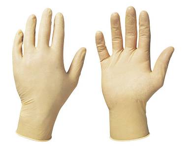 0435 Latex Einweghandschuhe Premium Qualitt ungepudert Pflege Gastronomie etc