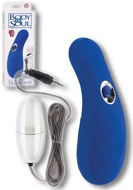 Vibro-Ei & Aufliegevibrator Body&Soul TRANSCEND blue