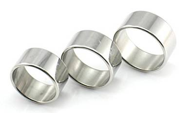 30mm Edelstahl Cockring Penisring Fetisch Bondage BDSM CBT SM Masturbatoren Mann