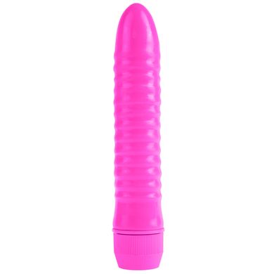 Neon Ribbed Rocket - pink