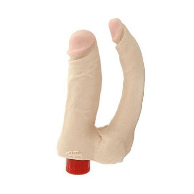 Doc Johnson Naturals Vibro Double Penetrator. Hautfarbe