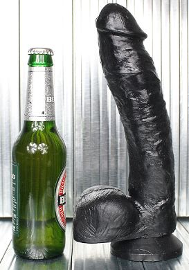 30 x 6 cm Dildo Jeffrey black