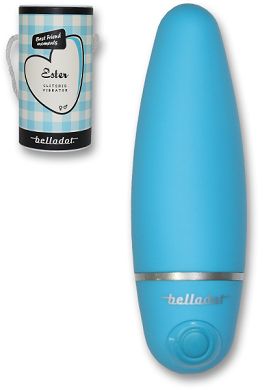 10 x 3 cm Vibrator Belladot Ester blau