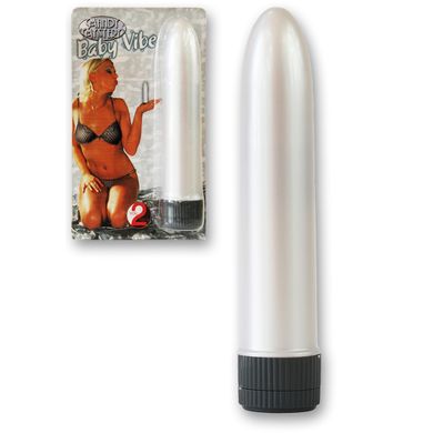 13 x 2,5 cm Baby Vibe Vibrator Weiss