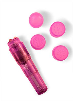 10 x 2,5 cm Vibrator-Set Compact Pro pink