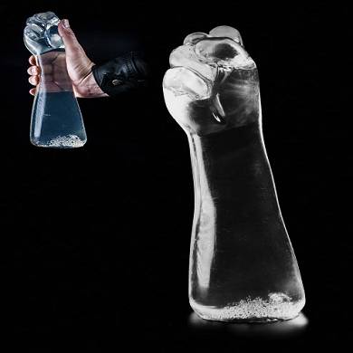Dark Crystal Clear Fist Dildo DCC26