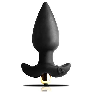 7 Speed Butt Throb - Silikon Analplug mit Vibration