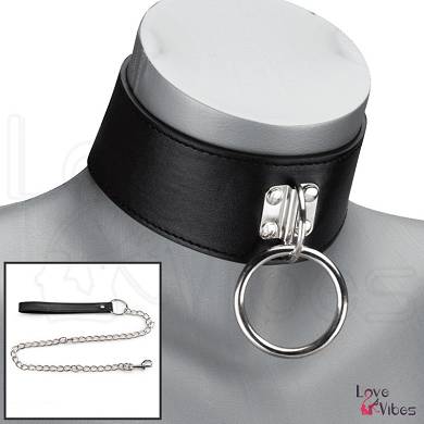 BDSM-Halsband mit Leine