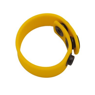 BONEYARD - Silicone Cock Strap yellow