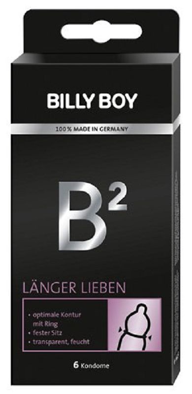 Billy Boy Kondome B2 Lnger Lieben - Inhalt: 6 Stck
