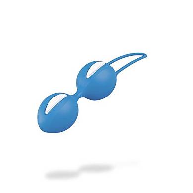 Fun Factory Smartballs Duo. white/ jeans blue. 1er Pack