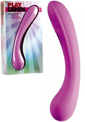 17,5 x 2 - 4 cm Dildo Play Candy Tootsie pink