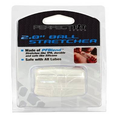 Perfect Fit Fat Boy - Ball Stretcher 50 mm, Transparent