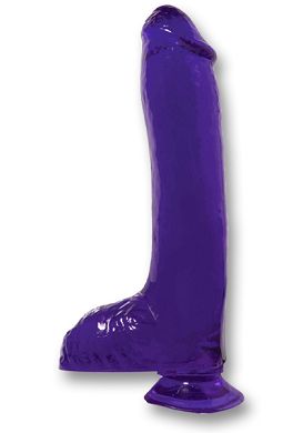 19 x 5 cm Dildo Julius purple