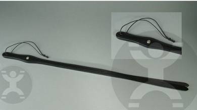 Leder Peitsche mit Doppelriemen Viper Lash