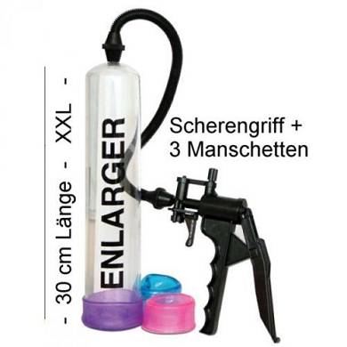 Vakuum Pumpe Potenzpumpe Penispumpe 11te Enlarger XXL 30 cm Lnge   6 cm