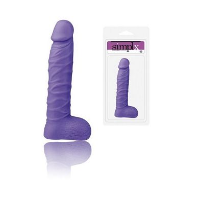 X-Skin 8 PVC Dong 20.3 cm- Purple 1 Stück