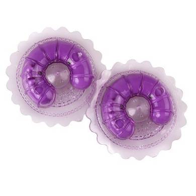 360-Grad-Nippel stimuliert 1 Paar vibrierender Pasty Vibrierende Nippel-Pads Brust-Vergr&o