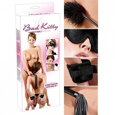 Fetish Kit Samt - in Schwarz