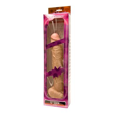 Langer Dildo mit einer Lnge von etwa 30,5 cm