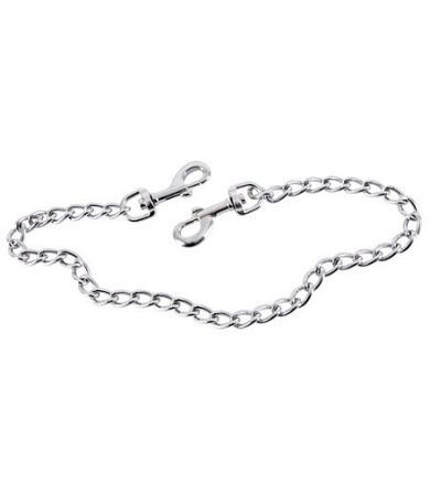 Metallkette mit 2 Karabinern - 50 cm lang