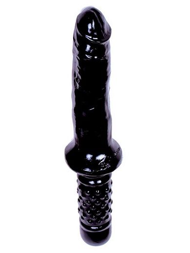 Falcon ManRammer: Doppeldildo, schwarz