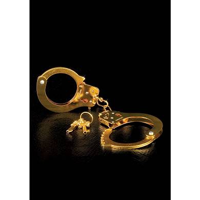 Handschellen - in Gold