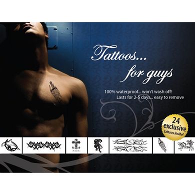 24er Tattoo Set - For Guys