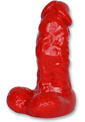 14 x 3,5 cm Hardy Dildo red