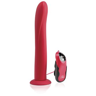Fetish Fantasy vibrierender Dildo rot, 25,4 x 3,8 cm