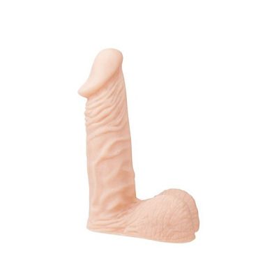 X-Skin 6 PVC Dong 5.12 inch - Flesh 1 Stück