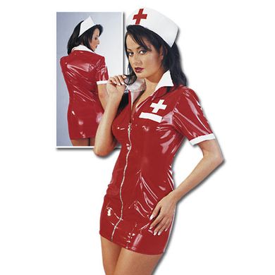 Lack Krankenschwester-Set rot