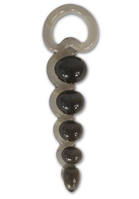 Analkugeln - Basic Essentials Beaded Probe black
