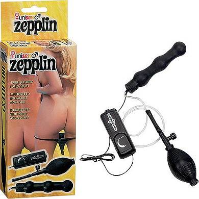 Zepplin Analkugeln mit Pumpball und Vibrat.