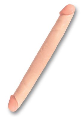 33 x 3,6 cm Doppeldildo JIMBO flesh