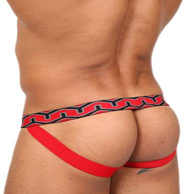 Pistol Pete Xpose Jock Underwear Black/Red