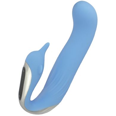 17,8 x 3,5 cm Vibrator Seducer blue mit 2 Motoren