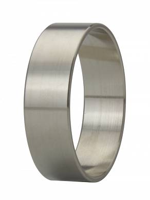 Cockring Edelstahl 15 mm breit blank 2 mm stark