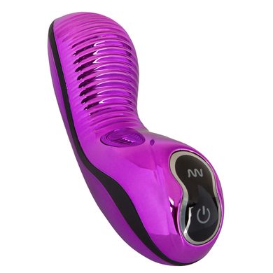 12 x 4 cm Brilliant Lay On Vibrator purple
