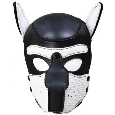 HardcoreDeLuxe Neoprene Puppy Hood white