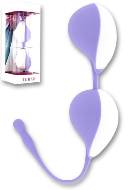 Liebeskugeln Vibe Therapy Terah Love Balls lavender/white