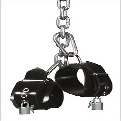 Latex Fufesseln - abschliebar