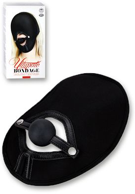 Ultimate Bondage Seductive Face Mask mit Ballgag