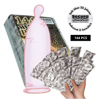 Secura Kondom transparent Sparpacks 144 Stck