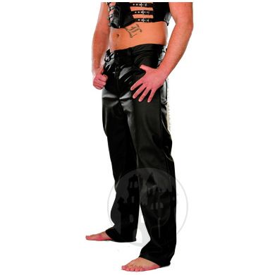 Lederherrenhose schlicht