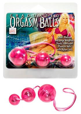 Graduated Orgasm Balls Pink
