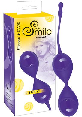 Smile Loveballs Sporty Liebeskugeln lila